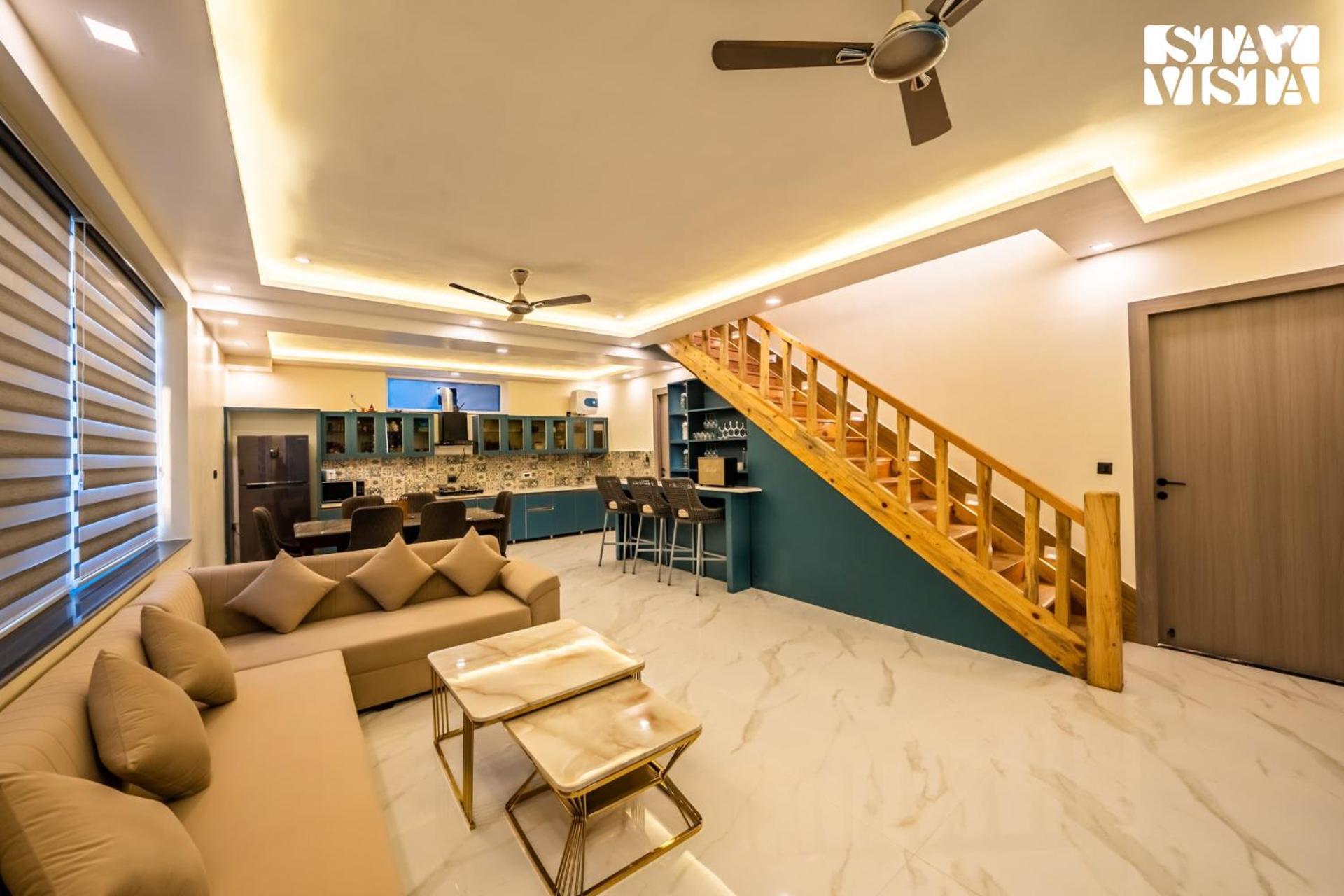 נייניטל Stayvista At Sunset Springs With Pool & Views מראה חיצוני תמונה